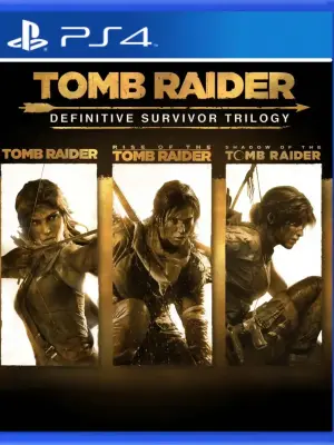 Portada de Tomb Raider: Definitive Survivor Trilogy para PS4