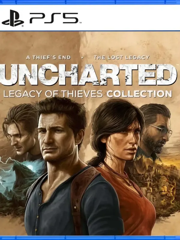 Portada de UNCHARTED: Coleccion Legado de ladrones para PS5
